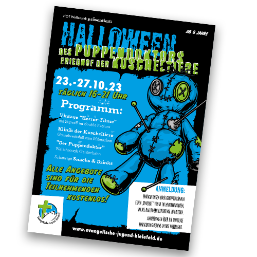 Plakat "Halloween" | Evangelische Jugend Bielefeld - HOT Wellensiek Plakat "Halloween" | Evangelische Jugend Bielefeld - HOT Wellensiek