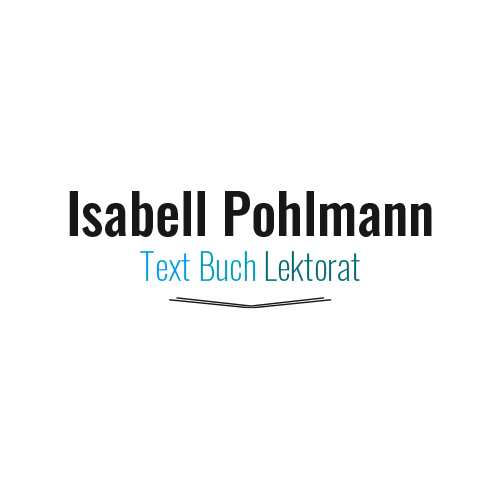 Logodesign - Isabell Pohlmann - Text | Buch | Lektorat